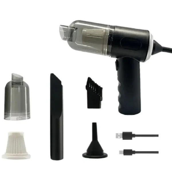 3 In 1 Portable Vacuum Cleaner- Durable Wireless Vacuum
