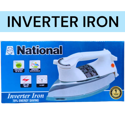 ELECTRIC INVERTER DRY IRON 350/450 WATTS UPS/SOLAR / WAPDA 220V WORKING